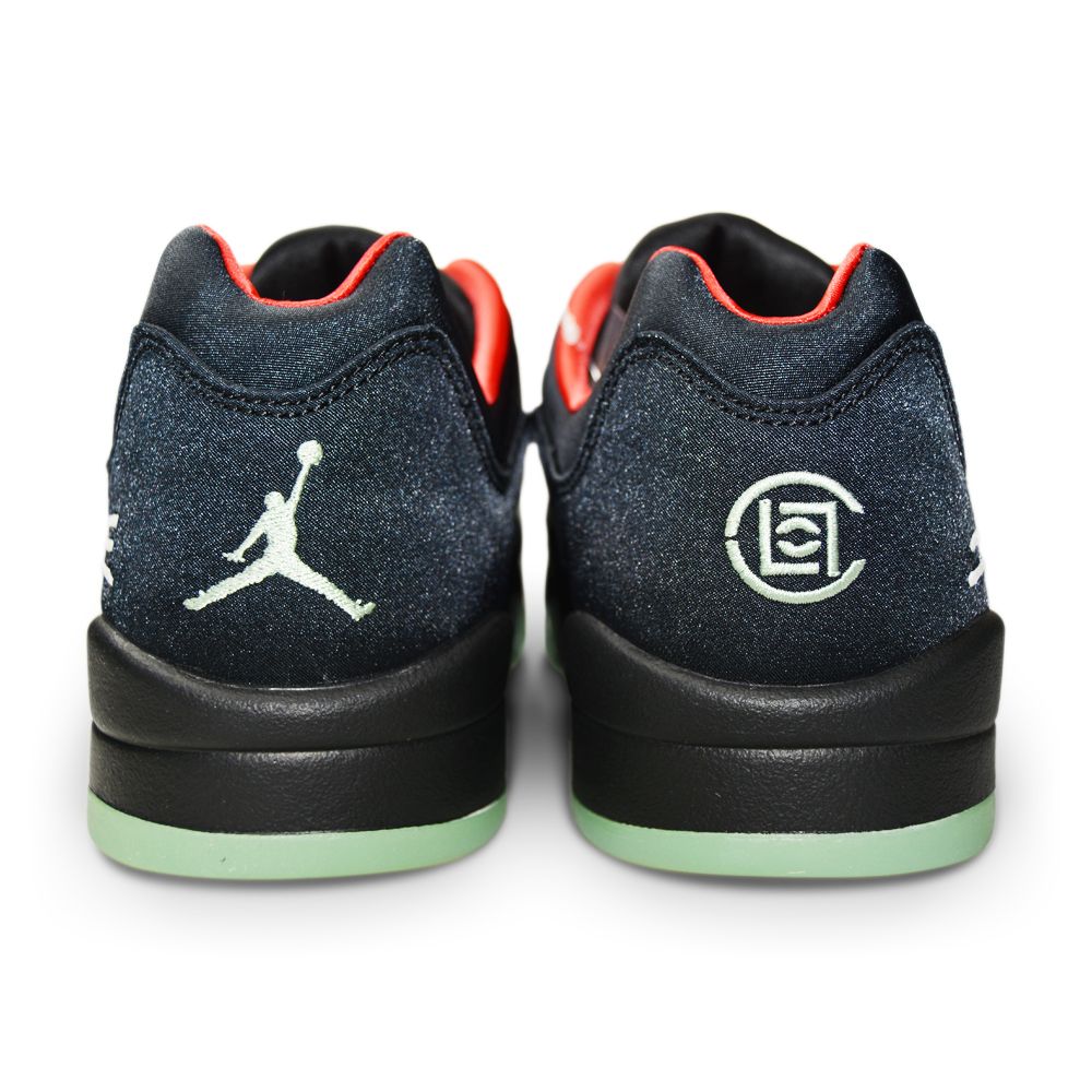 Mens Nike Air Jordan 5 Retro Low SP - DM4640 036 - Black Classic Jade Fire Red-Mens-Nike-Air Jordan 5 Retro SE-sneakers Foot World