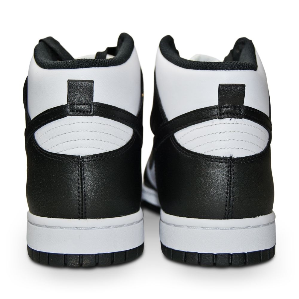 Mens Nike Dunk High "Panda" Retro - DD1399 105 - White Black Total Orange-Mens-Nike-New Arrivals-sneakers Foot World