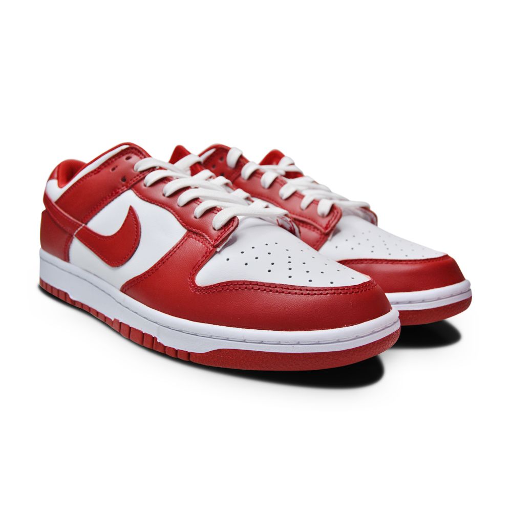 Mens Nike Dunk Low Retro - DD1391 602 - Gym Red White-Mens-Nike-Nike Dunk Low Retro-sneakers Foot World