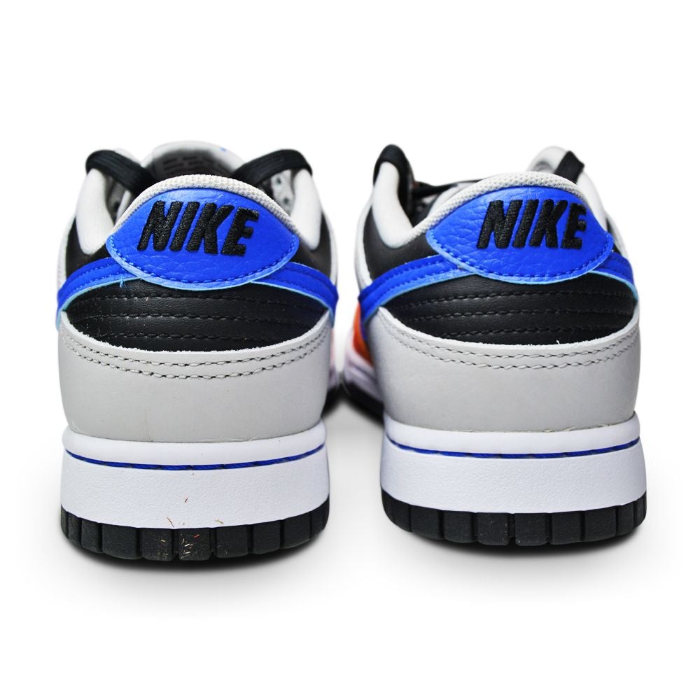 Mens Nike Dunk Low Retro EMB - DD3363 002 - Black Racer Blue Grey Fog-Mens-Nike-sneakers Foot World