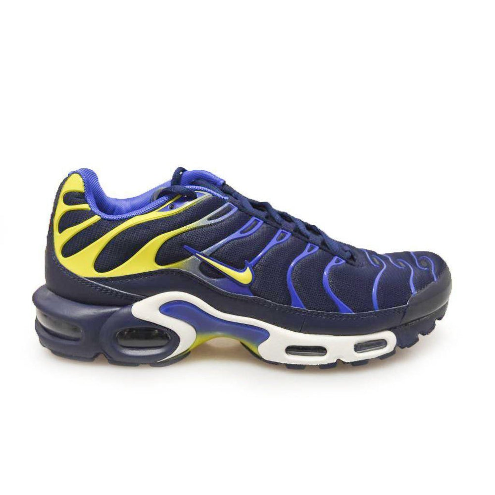 Mens Nike Tuned Air Max Plus TN 852630402 Binary Blue Yellow