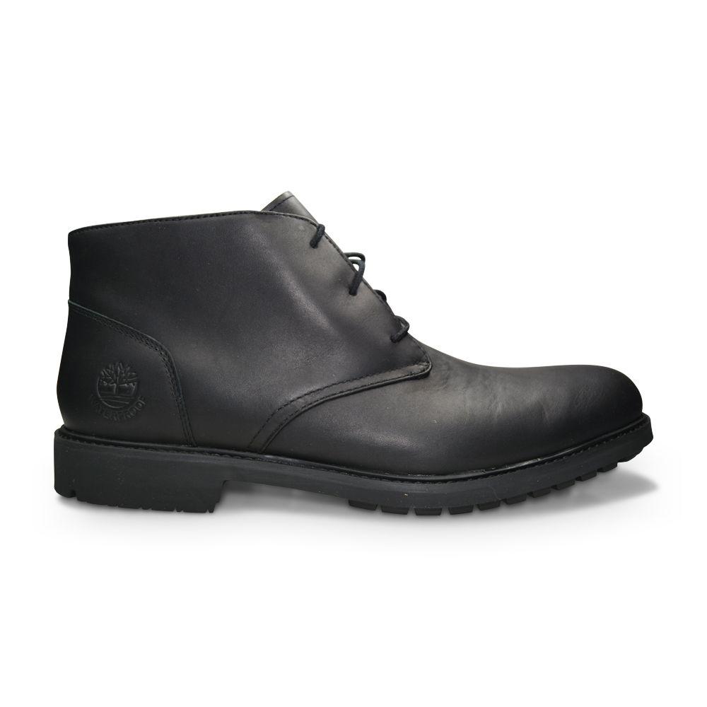 Mens Timberland Stormbuck Waterproof Chukka Boots - 5555R - Black-Boots & Shoes, Timberland Brands-Foot World UK