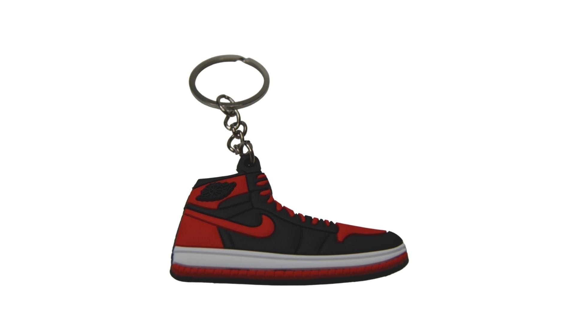 Product Code: J1BRW. Upper Material: Silicon, Inner Material: Textile, Rubber Soles Silicon icon sneaker keyrings to match up with those head turning kicks. Great gift idea and stocking filler for any sneaker lover. Get the range of keyrings from Foot World. Disclaimer - Brand OTHER-Unisex-OTHER-Foot World