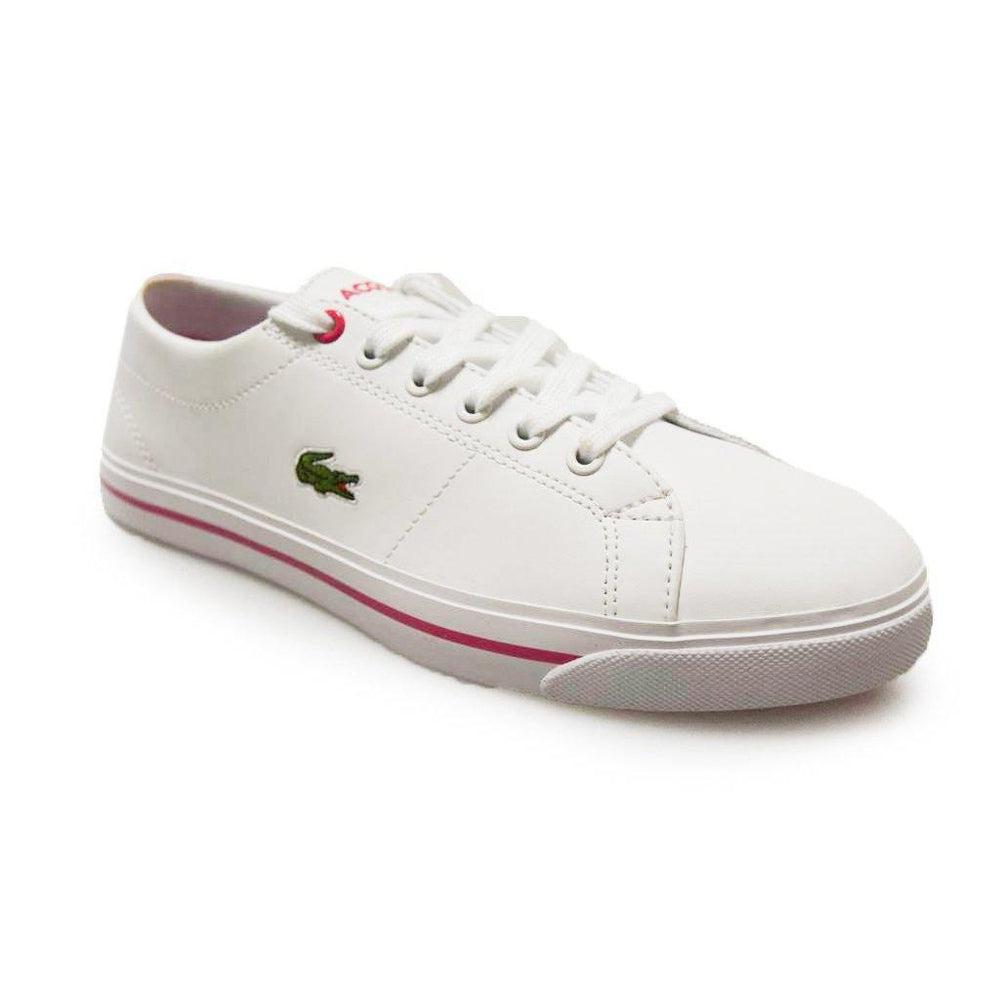 Womens Lacoste Marcel 117 1 CAJ - 6373929304 - White Pink Trainers-Foot World UK