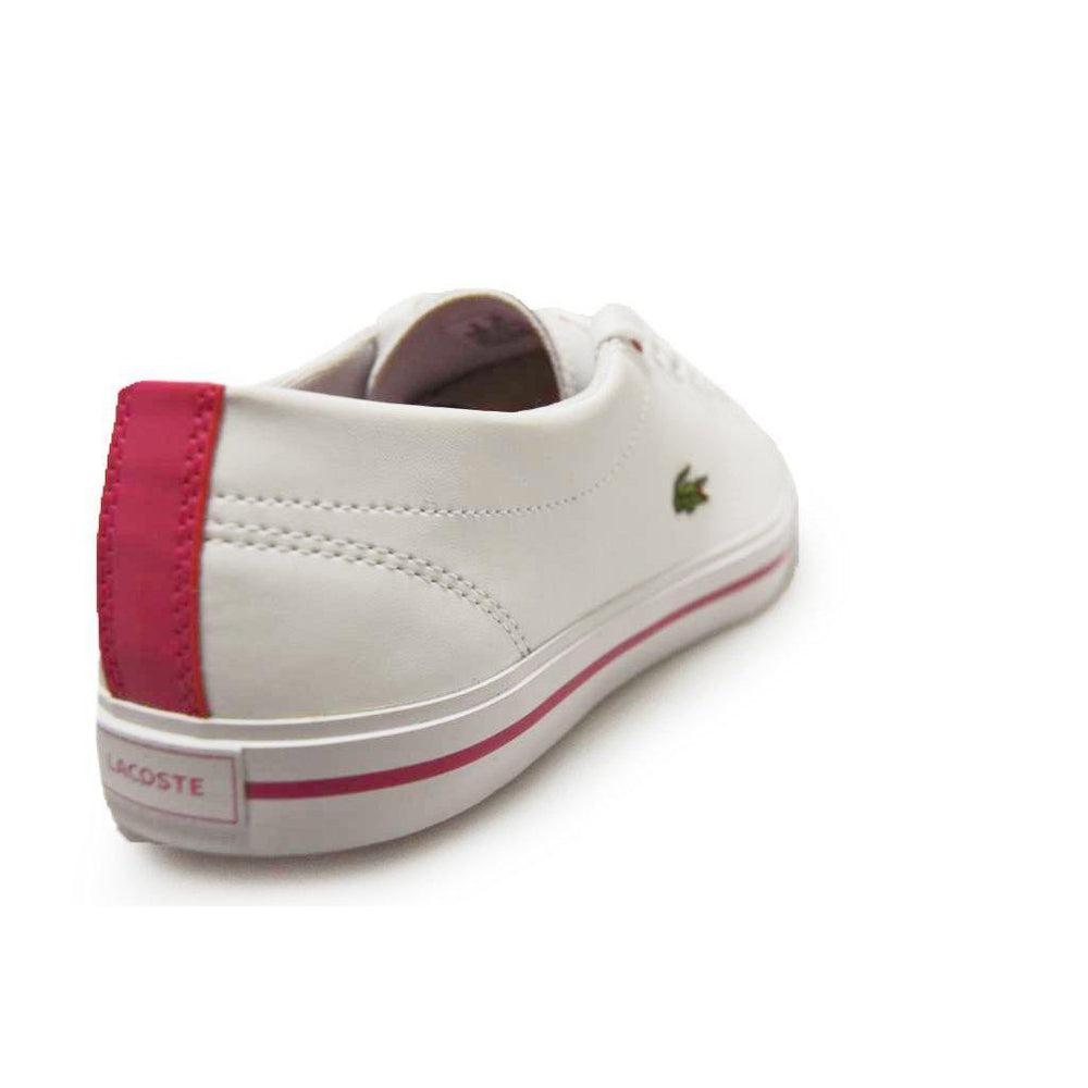 Womens Lacoste Marcel 117 1 CAJ - 6373929304 - White Pink Trainers-Foot World UK