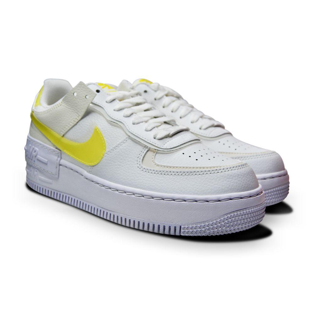 Womens Nike Air Force Shadow DM3034 100- Summit White Opti