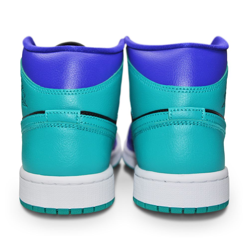 jordans teal and purple