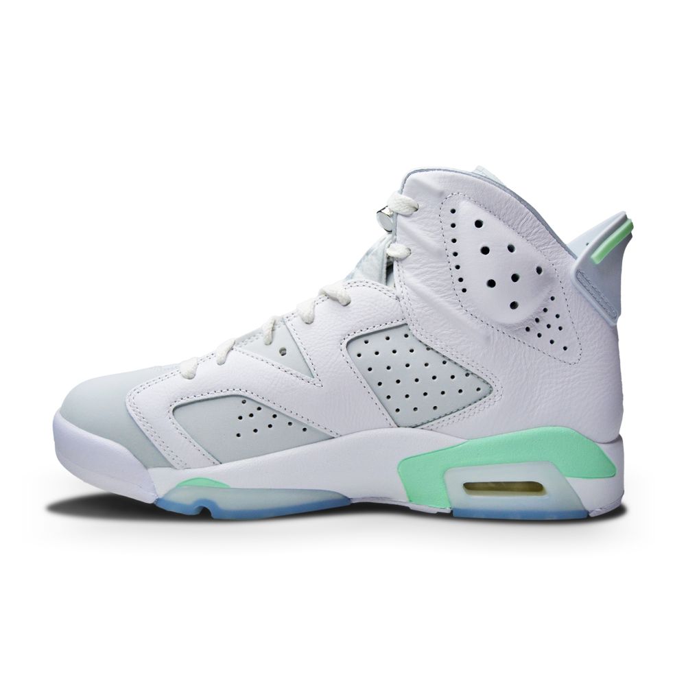 Womens Nike Air Jordan 6 Retro DQ4914 103 White Pure Platinum Mint Foam Foot World