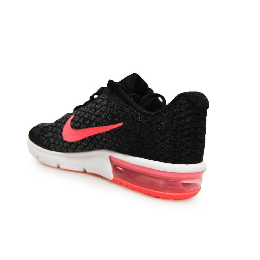 Womens Nike Air Max Sequent 852465 006 Black Pink Grey
