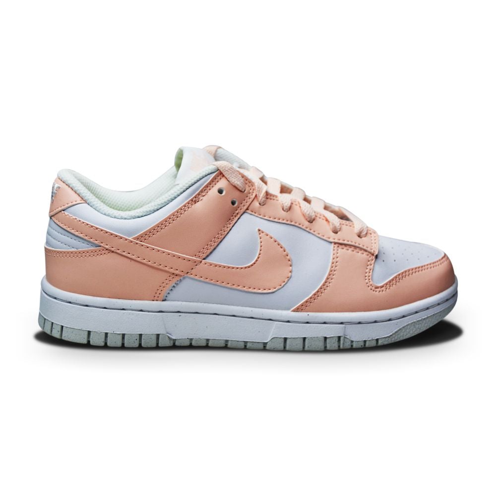 Womens Nike Dunk Low Next Nature - DD1873 100 - White Pale Coral-Womens-Nike-sneakers Foot World