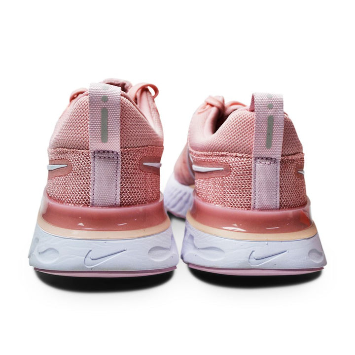 Womens Nike React Infinity Run FK 2 - CT2423 600 - Pink Glaze White Foam Pink-Womens-Nike-Nike React Infinity-sneakers Foot World
