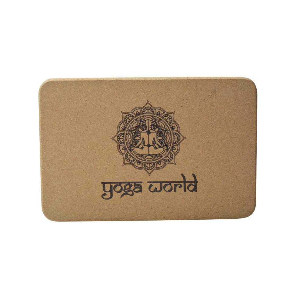 Yoga Block Cork - Yoga World UK - Yoga Block Cork | Easy Grip | Yoga World Shop